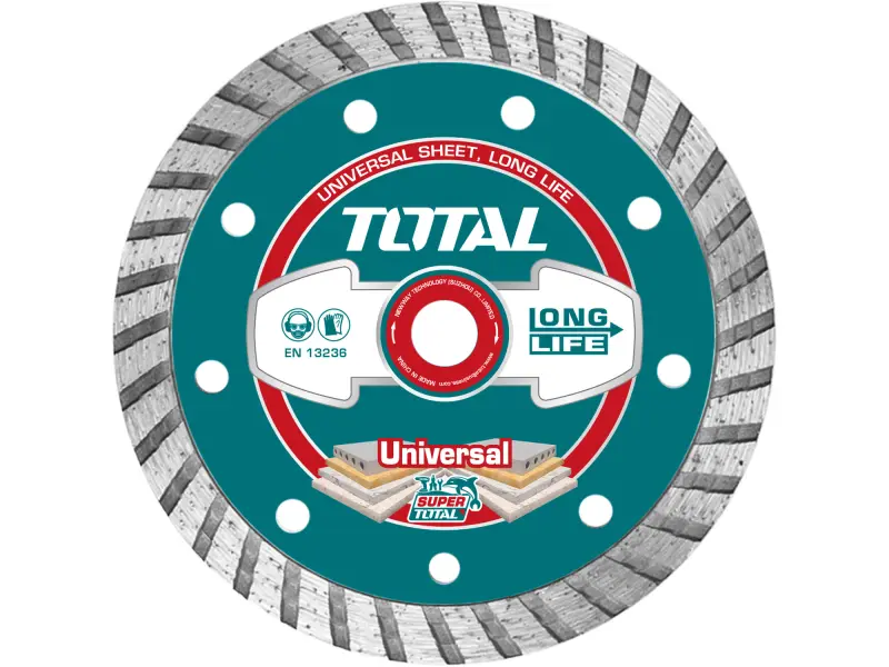 Kotouč diamantový řezný, Turbo, suché i mokré řezání TAC2131153 Kotouč diamantový řezný, Turbo, suché i mokré řezání TAC2131153