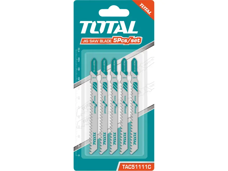Plátky do přímočaré pily TAC51111C, dřevo, 5ks, HCS