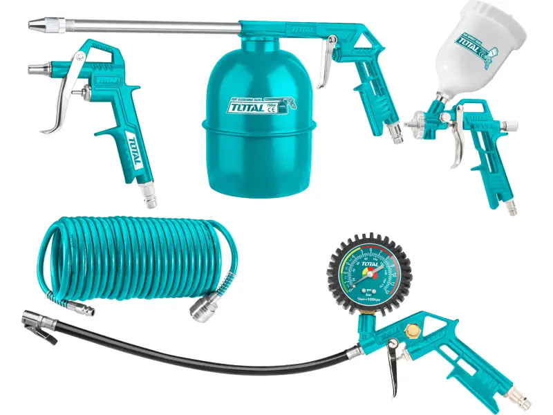 Kompresorová sada TATK053, pneu, 5ks