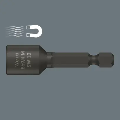 869/4 M Nástavce nástrčných klíčů, magnetické - 8.0x65.12,5