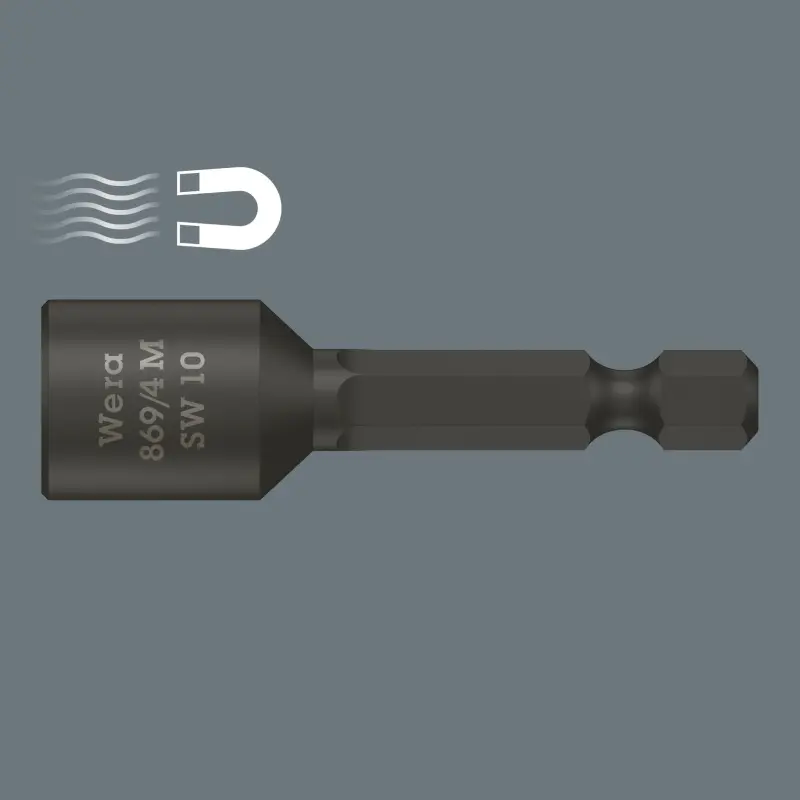 869/4 M Nástavce nástrčných klíčů, magnetické - 8.0x65.12,5