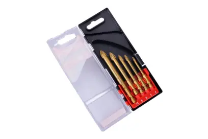 Sada vrtáků na sklo a keramiku 5ks, FESTA