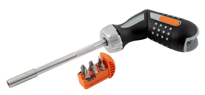 Ráčnový šroubovák s pistol.rukojetí BAHCO 808050P