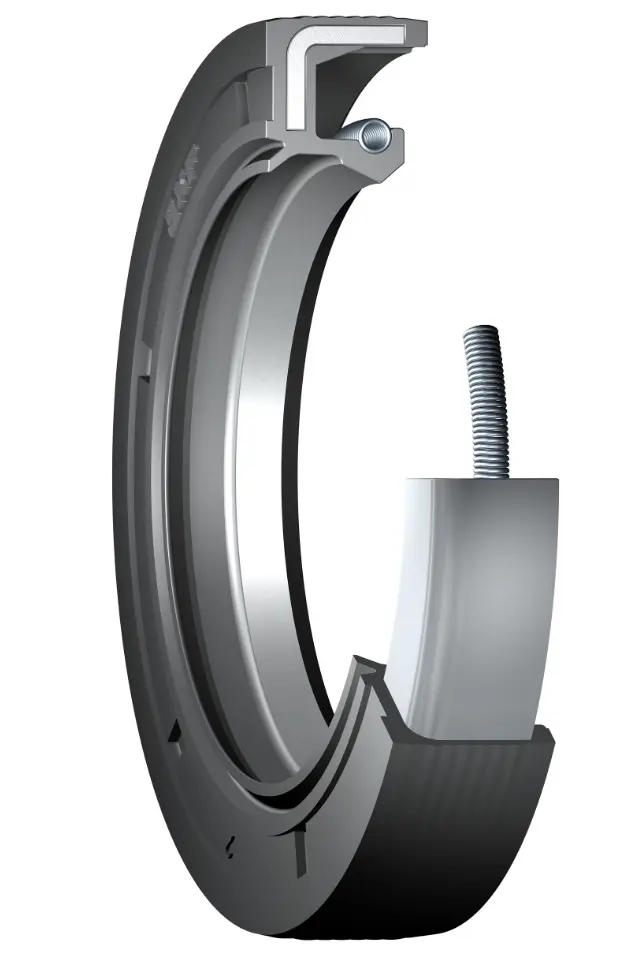 Gufero DIN 3760 WAS NBR 90x110/12 s prachovkou, pryžové Gufero DIN 3760 WAS NBR 90x110/12 s prachovkou, pryžové