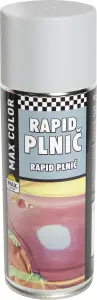 Max Color Rapid plnič ve spreji, základový a plnící nástřik, šedý, 400 ml