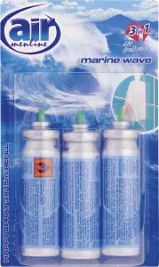 Air Menline Marine Wave náplň do osvěžovač vzduchu 3× 15 ml Air Menline Marine Wave náplň do osvěžovač vzduchu 3× 15 ml