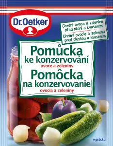 Dr. Oetker Pomůcka ke konzervování ovoce a zeleniny, 5 g