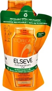 L’Oréal Paris Elseve Extraordinary Oil šampon na vlasy 400 ml s náhradní náplní 250 ml