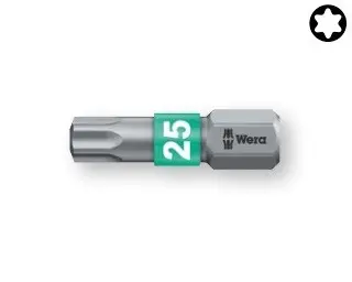 867/1 TORX® BTZ BIT TORX, BITORSION TX 25x25