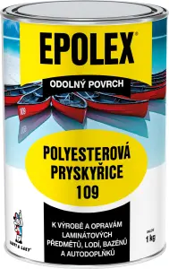 Epolex Polyester 109 + iniciátor, polyesterová pryskyřice, 1 kg