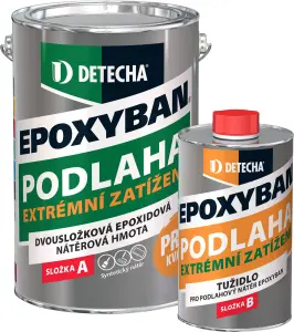 Epoxyban epoxidová barva na podlahy, pro extrémní zátěž, RAL 7045 šedá, 5 kg Epoxyban epoxidová barva na podlahy, pro extrémní zátěž, RAL 7045 šedá, 5 kg