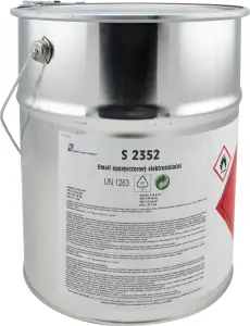 Epoxyesterový elektroizolační s2352, k ochraně vinutí točivých strojů, 0101 šedá, 10 kg