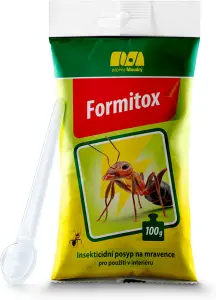 Formitox Extra insekticid k likvidaci mravenců, švábů, rybenek, much, sáček 100 g