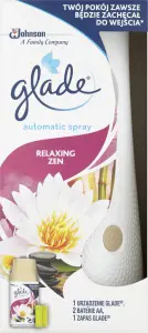 Glade osvěžovač vzduchu Automatický Relaxing Zen, 269 ml Glade osvěžovač vzduchu Automatický Relaxing Zen, 269 ml