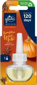 Glade Aromatherapy náplň osvěžovače vzduchu Electric Pumpkin Spice Latte, 20 ml Glade Aromatherapy náplň osvěžovače vzduchu Electric Pumpkin Spice Latte, 20 ml
