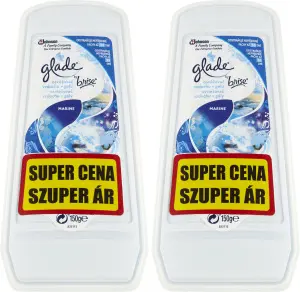 Glade osvěžovač vzduchu Gel Pure Clean Marine duo pack 2× 150 g Glade osvěžovač vzduchu Gel Pure Clean Marine duo pack 2× 150 g