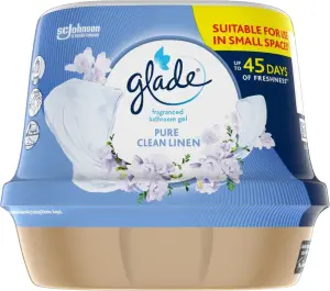 Glade Clean Linen vonný gel do koupelny, 180 g Glade Clean Linen vonný gel do koupelny, 180 g
