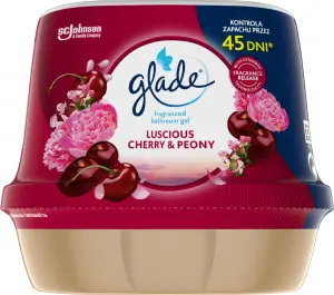 Glade osvěžovač vzduchu gel do koupelny Luscious Cherry & Peony, 180 g Glade osvěžovač vzduchu gel do koupelny Luscious Cherry & Peony, 180 g