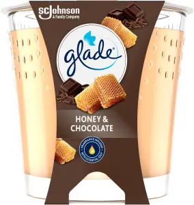 Glade svíčka vonná Honey & Chocolate, 112 g