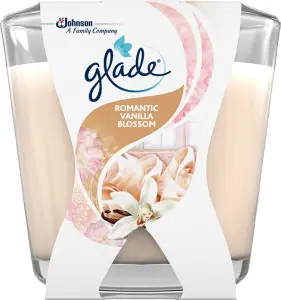 Glade svíčka vonná Maxi Romantic Vanilla Blossom, 204 g