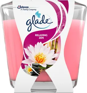 Glade svíčka vonná Decor Relaxing Zen, 70 g