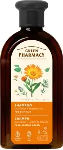 Green Pharmacy šampon na mastné vlasy s měsíčkem a rozmarýnem 350 ml