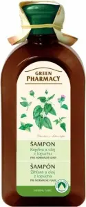 Green Pharmacy šampon pro normální vlasy s kopřivou a lopuchem 350 ml