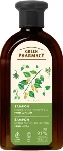 Green Pharmacy šampon proti lupům s břízou a ricinovým olejem 350 ml