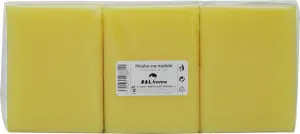 BALhome houbičky na nádobí tvarované žluté 3 ks