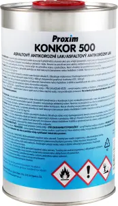 Proxim Konkor 500 asfaltový antikorozní lak, 950 g Proxim Konkor 500 asfaltový antikorozní lak, 950 g