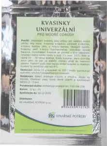 Privos vinné kvasinky univerzální, pro modré odrůdy, 10 g