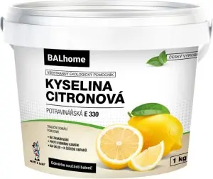 BALhome kyselina citronová potravinářská E 330, 1 kg