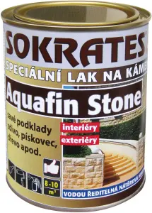 Sokrates Aquafin Stone polomat lak pro savé podklady, 700 g