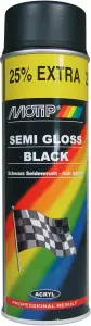 Motip 04001 sprej, univerzální autobarva, černá pololesk, 500 ml