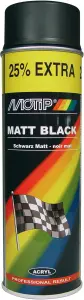 Motip 04006 sprej, univerzální autobarva, černá mat, 500 ml