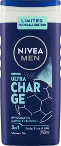 Nivea Men Ultra Charge sprchový gel, 250 ml Nivea Men Ultra Charge sprchový gel, 250 ml