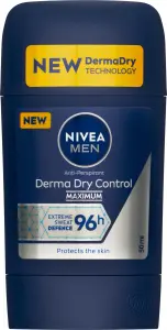 Nivea Men antiperspirant Derma Dry Control tuhý, 50 ml Nivea Men antiperspirant Derma Dry Control tuhý, 50 ml