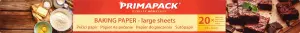 Primapack pečící papír velké archy 33 × 45 cm, 20 ks Primapack pečící papír velké archy 33 × 45 cm, 20 ks