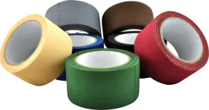 Lemovka, kobercová páska, textilní, šedá, šíře 48 mm, délka 10 m