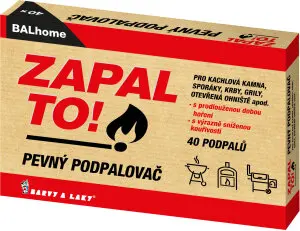 BALhome Zapal To, pevný podpalovač, 40 podpalů