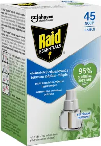 Raid Essentials náhradní náplň do elektrického odpařovače, 21 ml, 45 nocí Raid Essentials náhradní náplň do elektrického odpařovače, 21 ml, 45 nocí