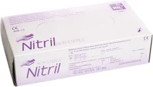 Vulkan Dona Nitrilové jednorázové rukavice velikost L, 100 ks