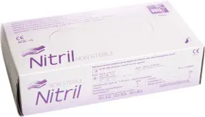 Vulkan Dona Nitrilové jednorázové rukavice velikost S, 100 ks