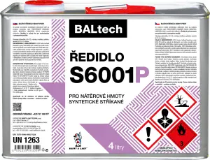 BALTECH ředidlo S6001P Profi, pouze na ŽL, 4 l BALTECH ředidlo S6001P Profi, pouze na ŽL, 4 l