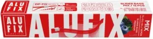 Alufix sáčky uzavíratelné se zipem mix 1 l + 3 l + 6 l, 15 ks