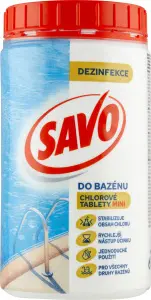 Savo bazén Mini chlorové tablety k dezinfekci vody, 0,8 kg