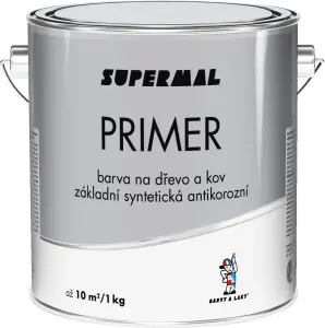 Supermal Primer S2000 0110 šedý, 3,5 kg