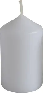 Bony adventní svíčka bílá 40 × 60 mm, 4 ks