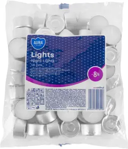 Bispol čajové svíčky, 50 ks