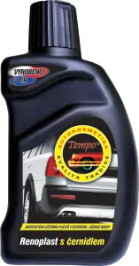 Tempo Renoplast s černidlem leštěnka k čištění tmavých plastů, 300 ml